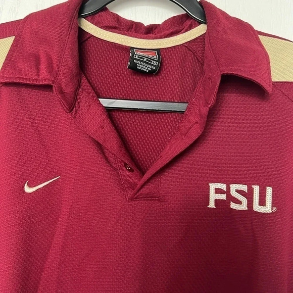 FSU : mens collared shirt - Picture 4 of 12